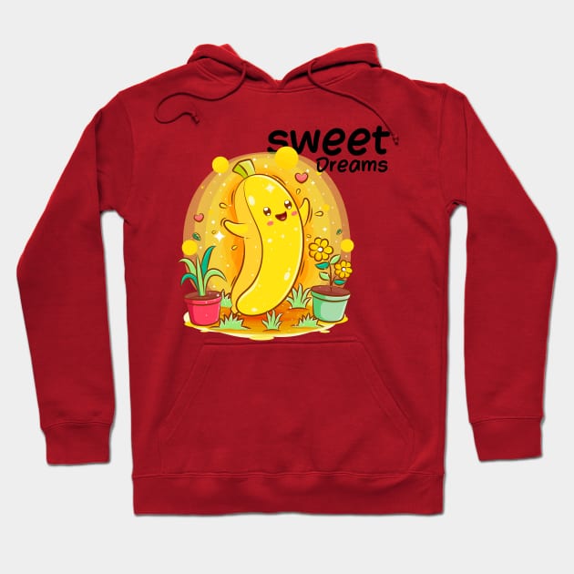 Banana Man-Cute Look Hoodie by Meoipp